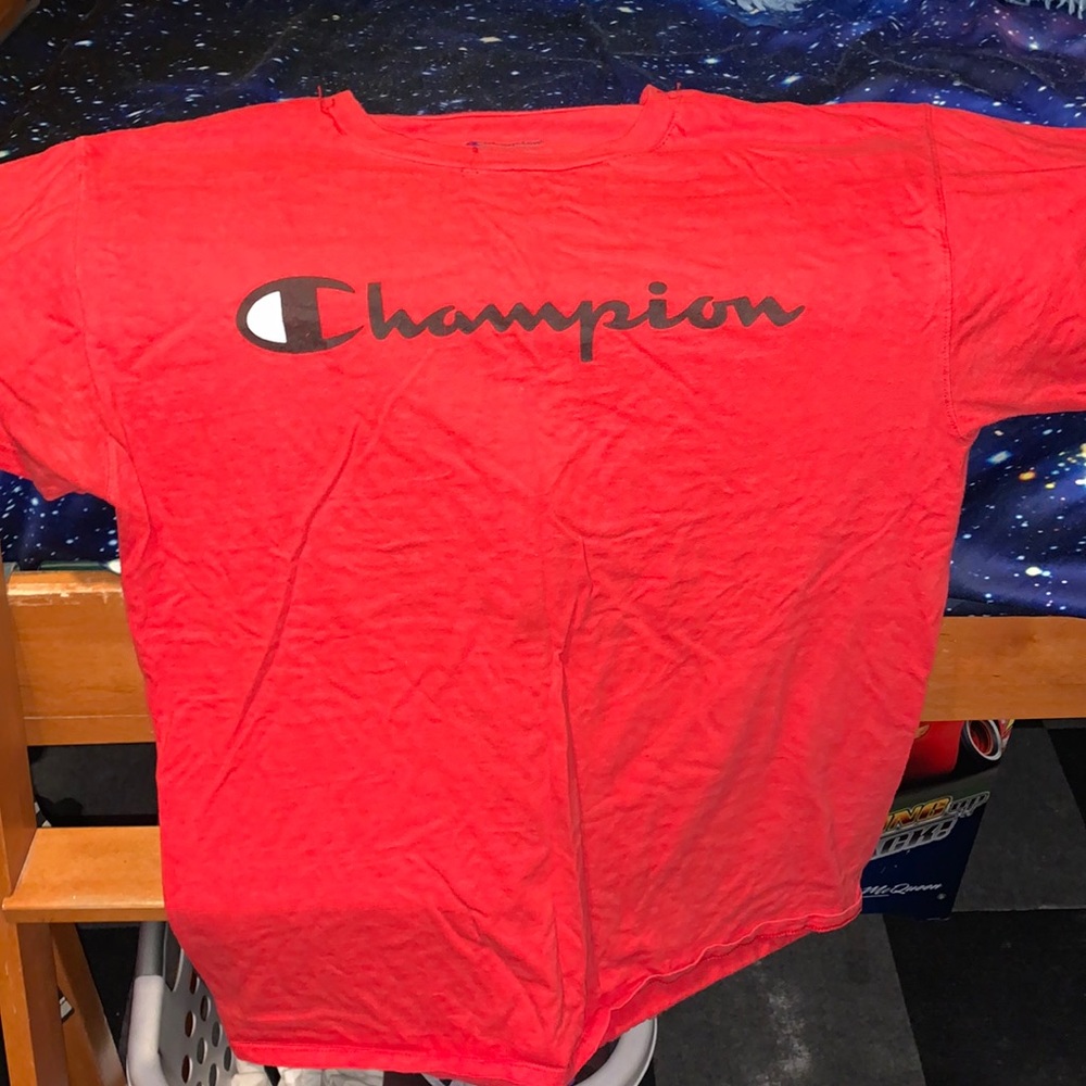 Red Medium Champion T Shirt